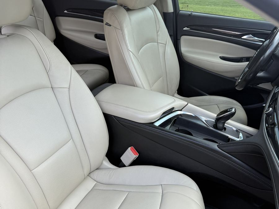 Detailed leather interior